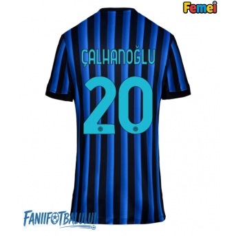 Inter Milan Hakan Calhanoglu #20 Tricou Fotbal Replică 2025-26 Femei Acasa